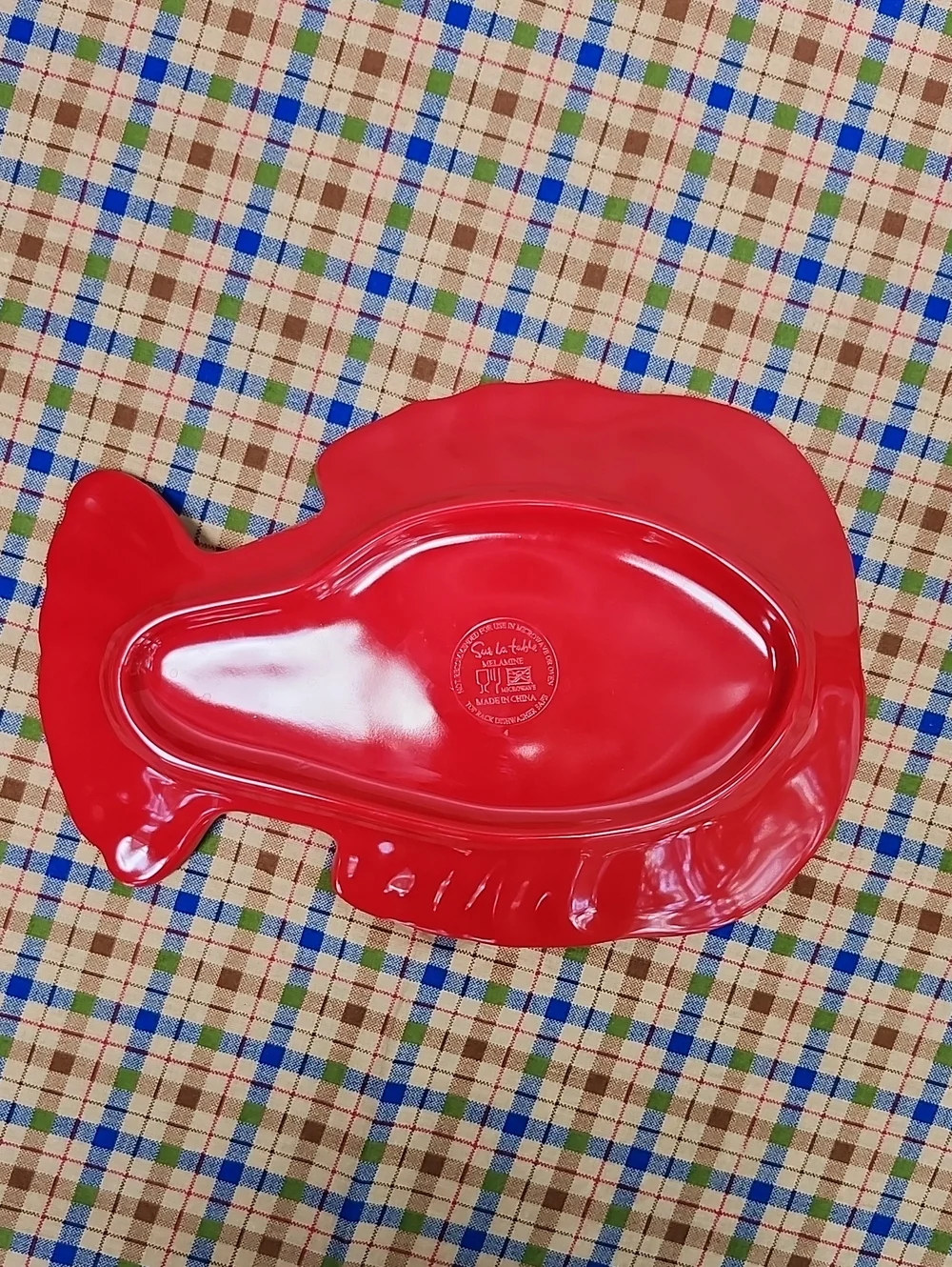 SUR LA TABLE SET OF 5 MELAMINE LOBSTER PLATES